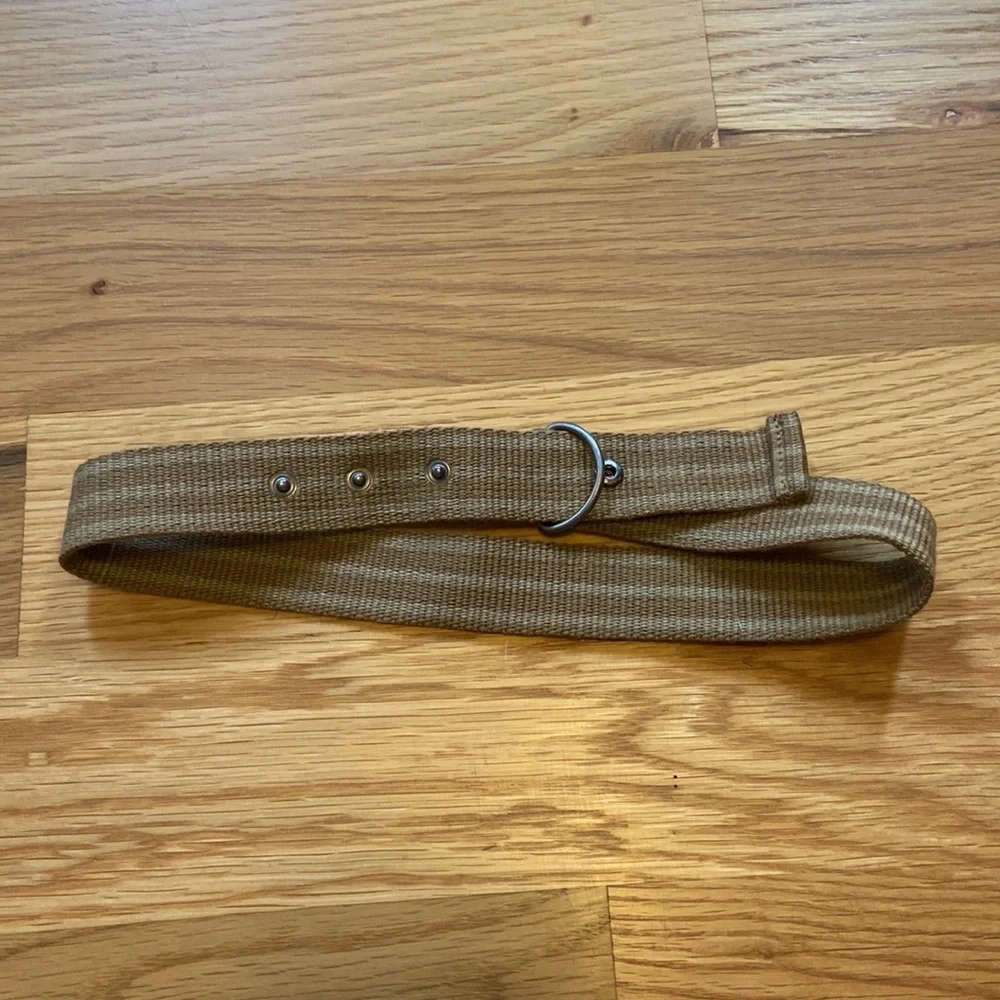 Easy striped snap belt for child